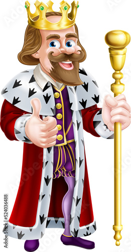 Cartoon King Graphic