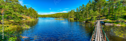 Wanderparadies Haldenkanalen - Honningen bei Schweden