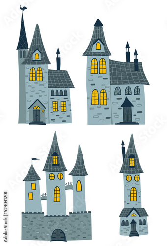 Halloween haunted houses