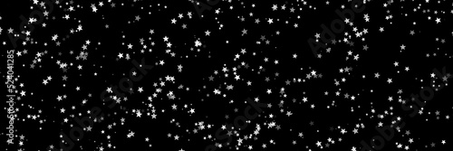 Nocne niebo gwiazdy baner photo
