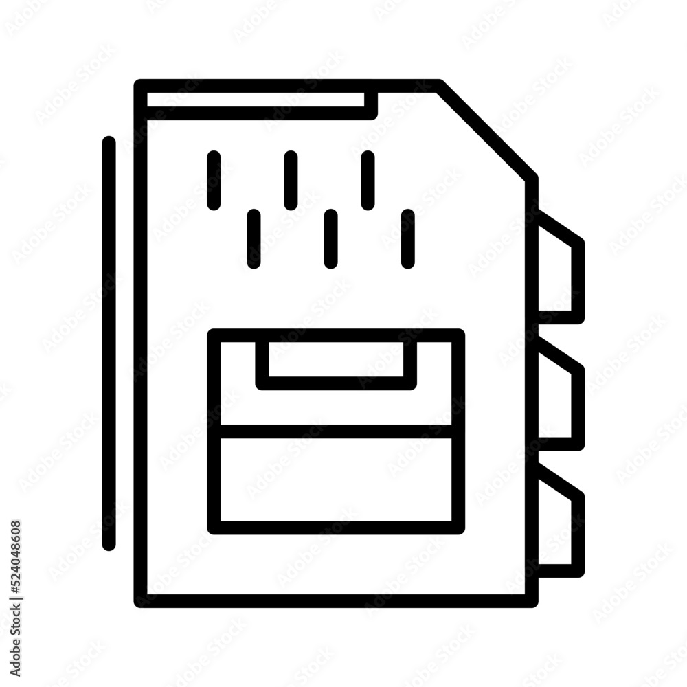 SD Card icon design SD Card icon design