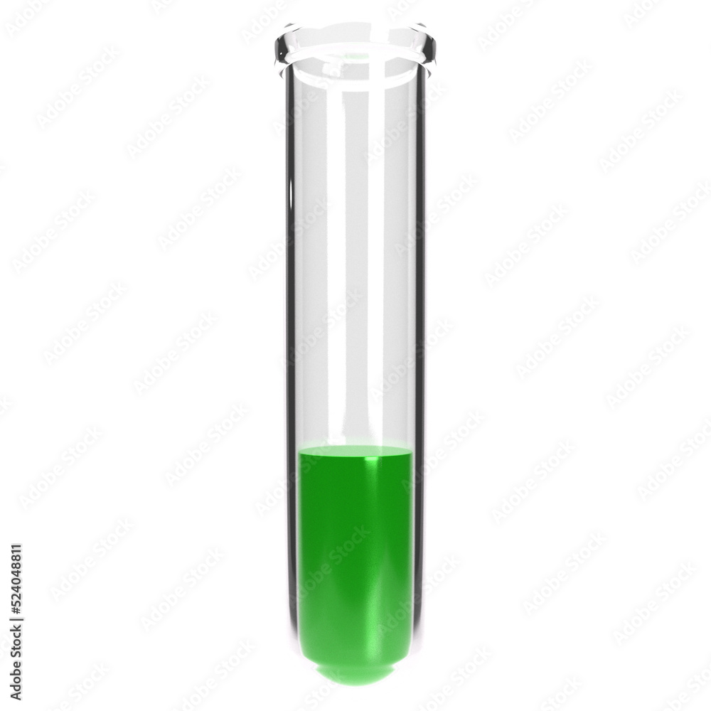 Test tube 3d icon, for UI, poster, banner, social media post. 3D rendering Test tube 3d icon, for UI, poster, banner, social media post. 3D rendering