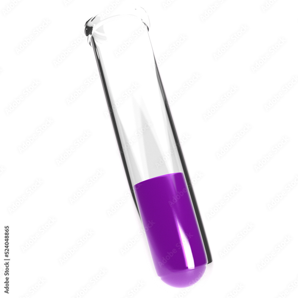 Test tube 3d icon, for UI, poster, banner, social media post. 3D rendering Test tube 3d icon, for UI, poster, banner, social media post. 3D rendering