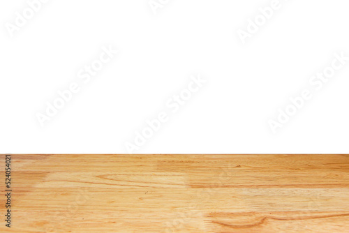Brown wood pattern table top and floor texture with white background