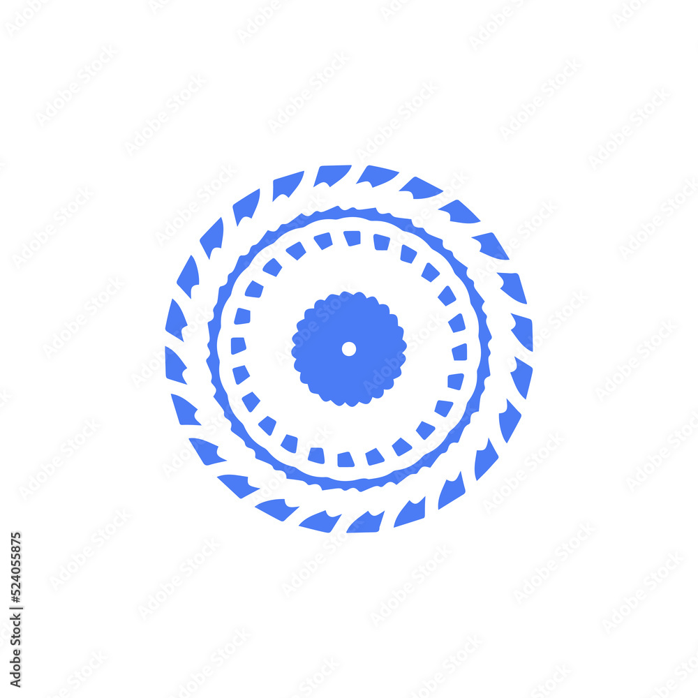 mandala design with abstract shape mandala design with abstract shape