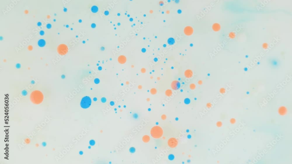 orange and blue ink bubbles background texture cosmetic rotating orange and blue ink bubbles background texture cosmetic rotating