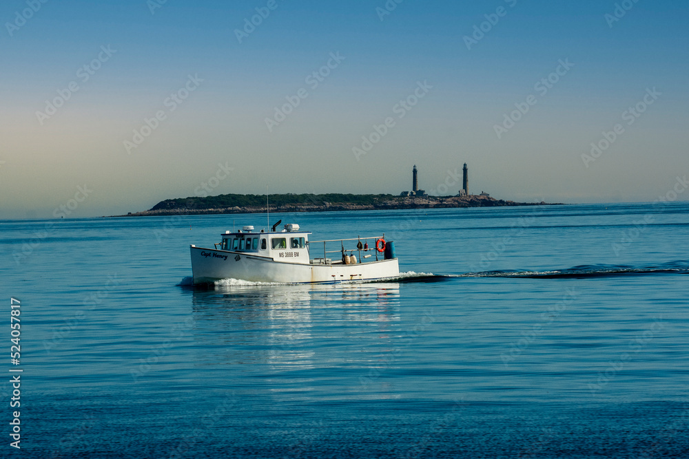 boat on the sea