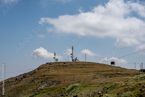 mountain landscape on a summer sunny day in the mountains of Armenia