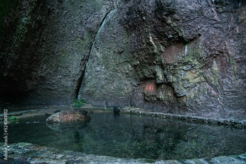 Three Fold Waterfall Scenic Area of Yandang Mountains, Yueqing, Zhejiang, China photo