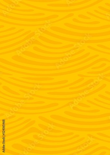 Beautiful Yellow Rounded Lines Texture Vector - Yellow Wave Texture 