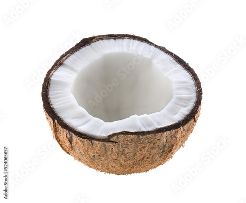 Coconut isolated on transparent png