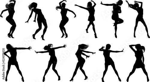 Dance Dancer Silhouettes