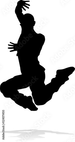 Street Dance Dancer Silhouette