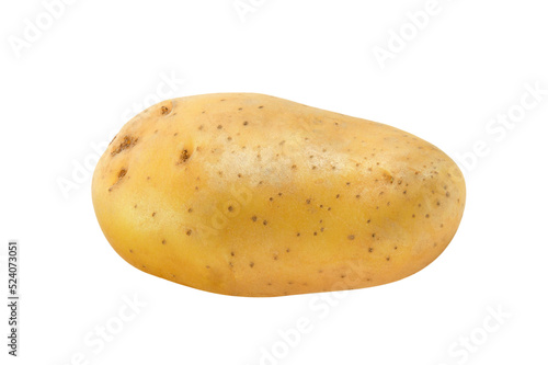Potato isolated on transparent png Fototapet