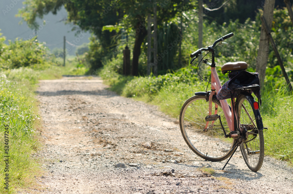 Fahrrad in Nordvietnam bei Ninh Binh