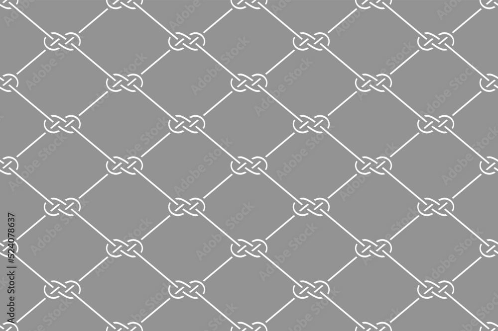 Fototapeta premium The geometric pattern with lines. Seamless vector background. White and gray texture. Graphic modern pattern. Simple lattice graphic design.