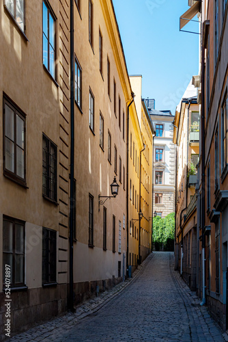 Fototapeta Naklejka Na Ścianę i Meble -  Stockholm Gamla Stan Packhusgrand