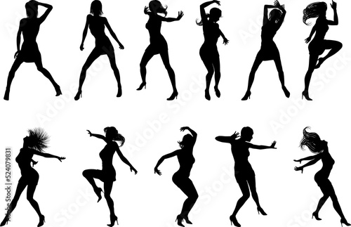 Dance Dancer Silhouettes