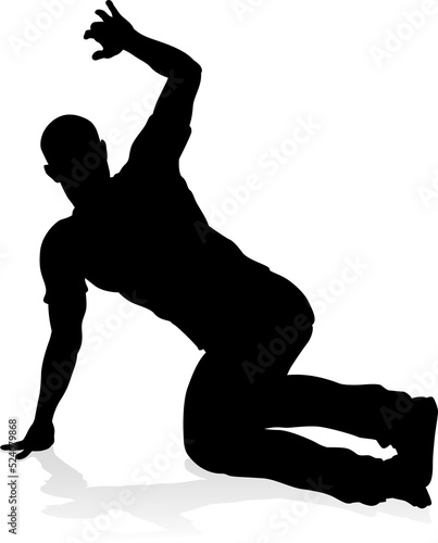 Street Dance Dancer Silhouette