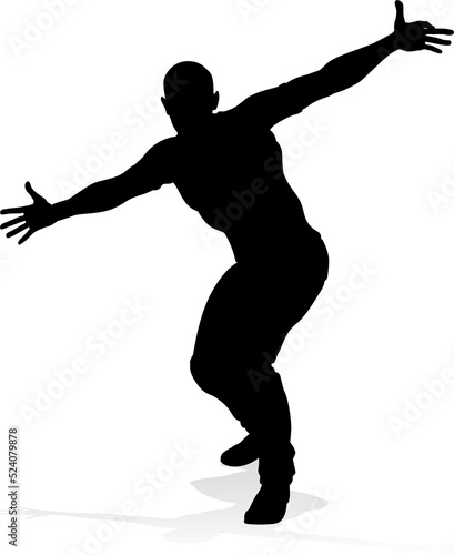 Street Dance Dancer Silhouette