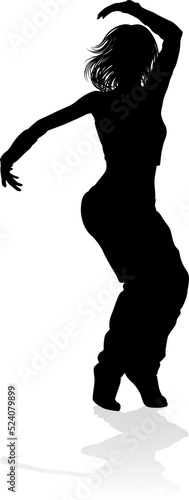 Street Dance Dancer Silhouette
