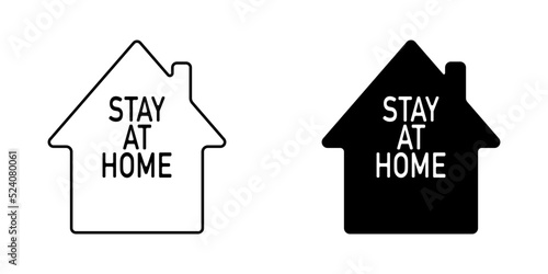 House vector icons. Home icon vector. Stay at home. House in modern design. Logo home. Vector illustration