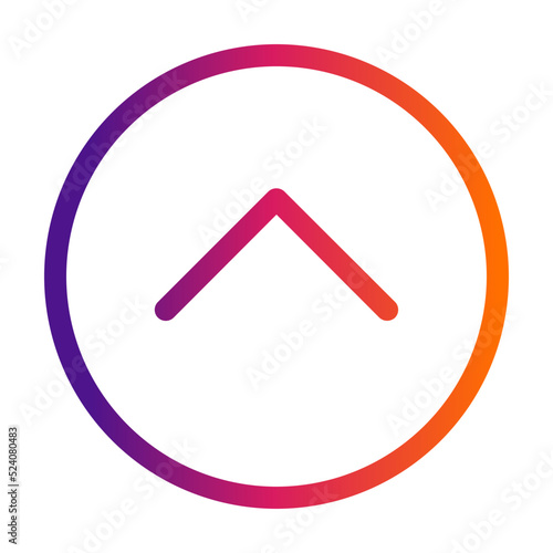 Free Download circle up arrow - GFXLoad