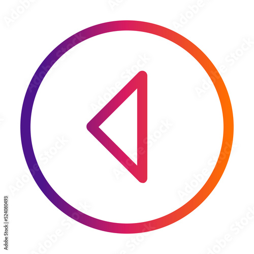Free Download circle let arrow - GFXLoad