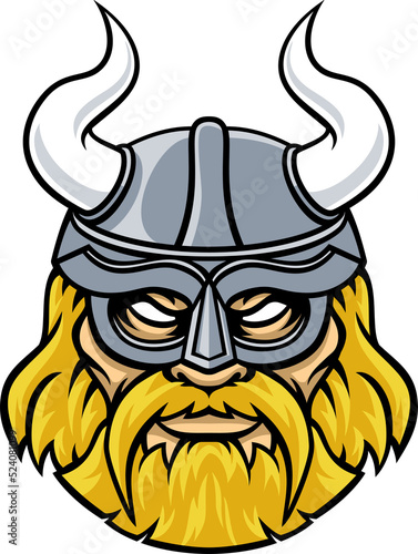Viking Warrior Sports Mascot