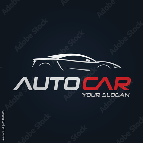 Car Garage Premium Concept Logo Design