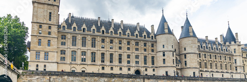  The Conciergerie building in Paris, France