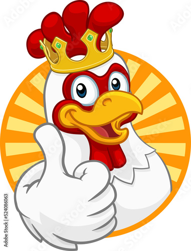 King Chicken Rooster Cocker...