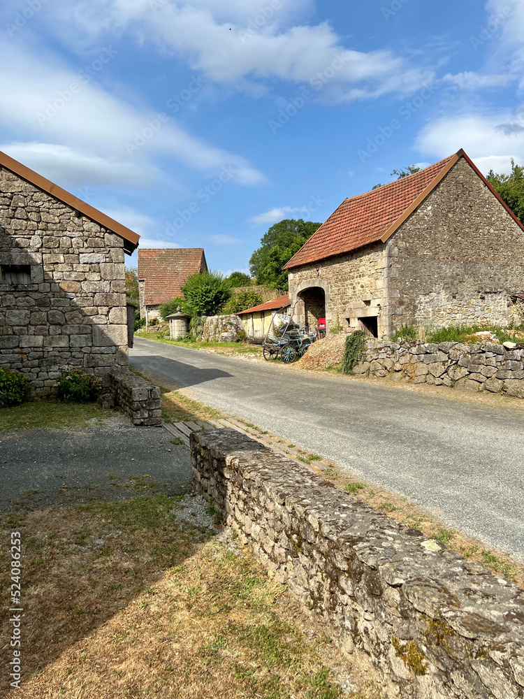 old stone house