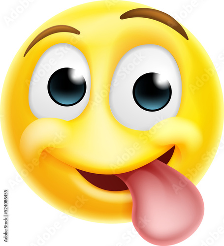 Tongue Out Cheeky Emoticon ...