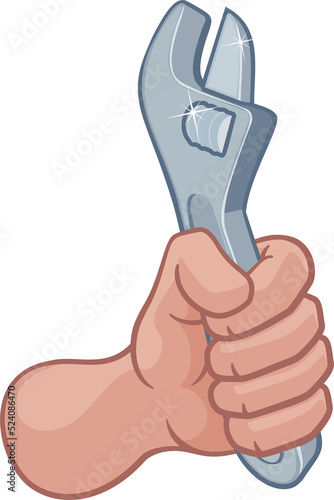 Plumber Mechanic Hand Fist ...