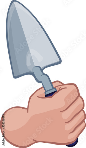 Bricklayer Builder Hand Fis...