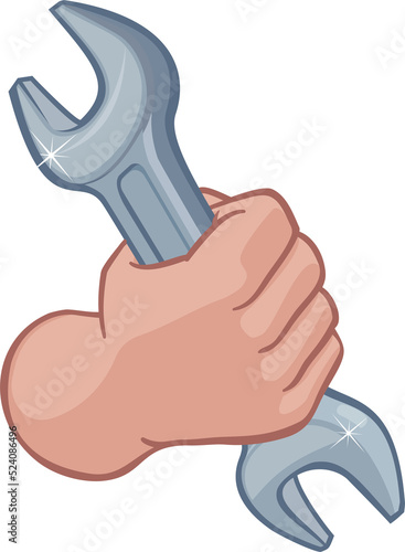 Plumber Mechanic Hand Fist ...