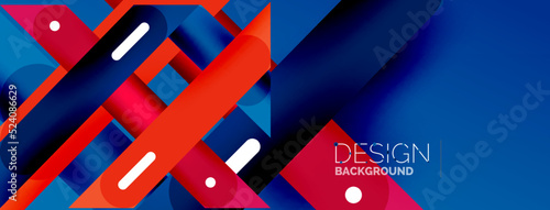 Background overlapping lines. Dynamic lines abstract wallpaper. Straight lines composition vector illustration for wallpaper banner background or landing page