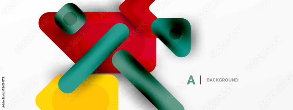 Minimal geometric abstract background. Colorful geometric blocks. Lines, squares and triangles composition wallpaper Minimal geometric abstract background. Colorful geometric blocks. Lines, squares and triangles composition wallpaper