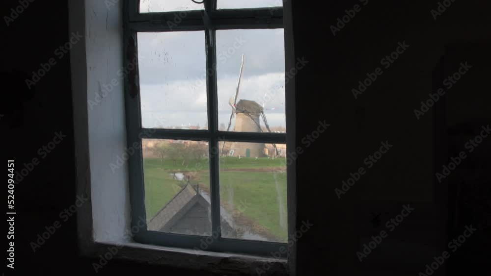 Windmill in Holland or Nederland at Kinderdijk UNESCO World Heritage Windmill in Holland or Nederland at Kinderdijk UNESCO World Heritage