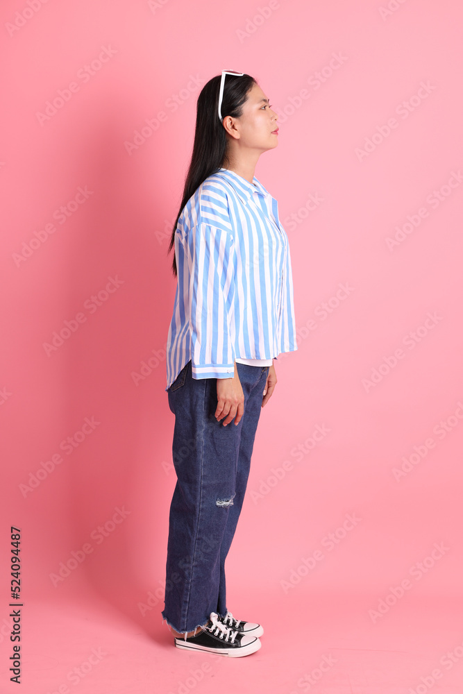 Naklejka premium Adult Asian Woman