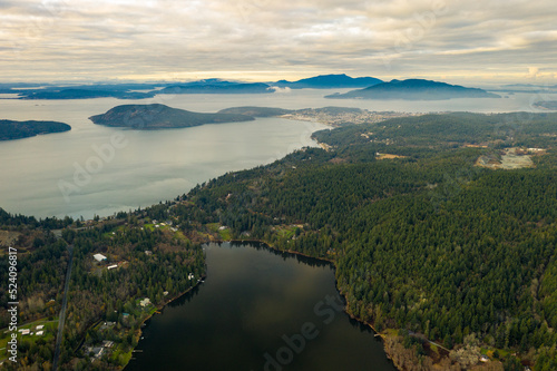 The Beautiful town of Anacortes in the State of Washington