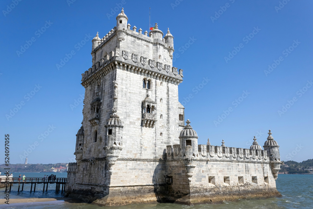 Belem Tower, a UNESCO World Heritage site, Lisbon