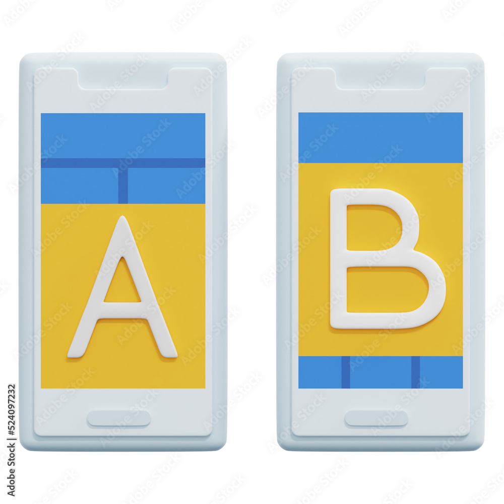 comparison 3d render icon illustration comparison 3d render icon illustration