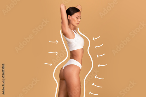 Fotografiet Liposuction concept
