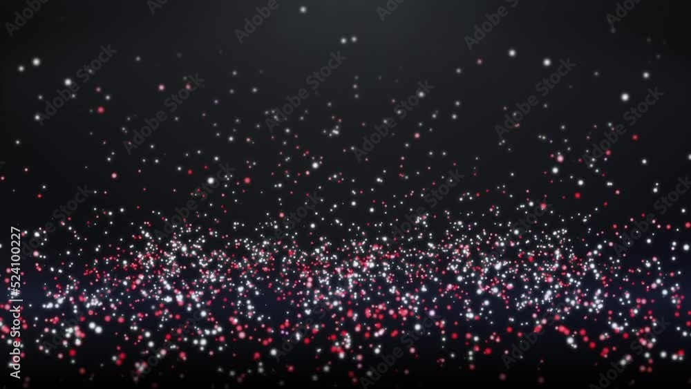 Seamless loop video. Abstract 4k blue shining glitter particles in dark space background. Concept xmas, christmas, holiday, decoration, birthday, particle, luxury, celebration, festive, presentation Seamless loop video. Abstract 4k blue shining glitter particles in dark space background. Concept xmas, christmas, holiday, decoration, birthday, particle, luxury, celebration, festive, presentation