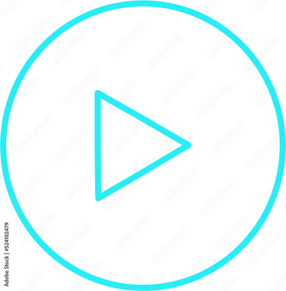 blue play button blue play button