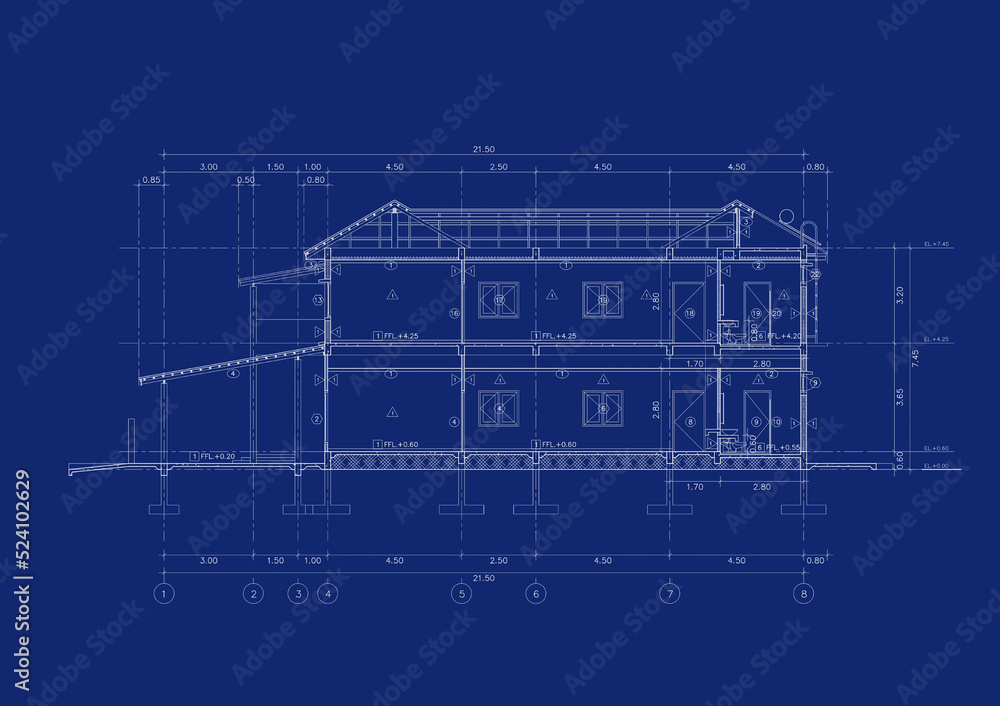 Write a blueprint architecture for building. Write a blueprint architecture for building.