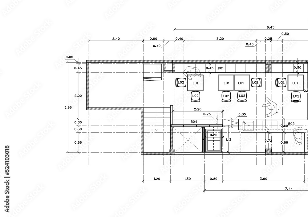 Write a blueprint architecture for building. Write a blueprint architecture for building.