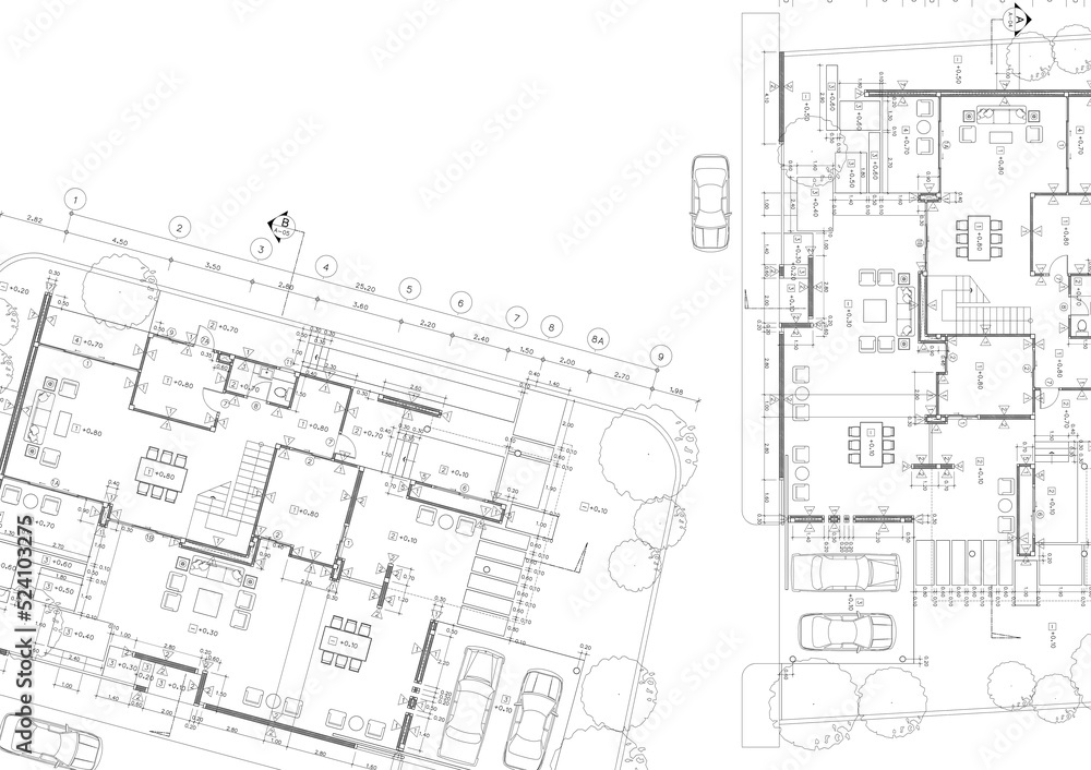 Write a blueprint architecture for building.